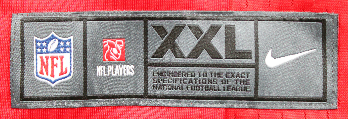 NIKEFOOTBALL.COM レアなノベルティ Chiefs Travis Kelce Authentic Signed Red Nike Limited Jersey BAS