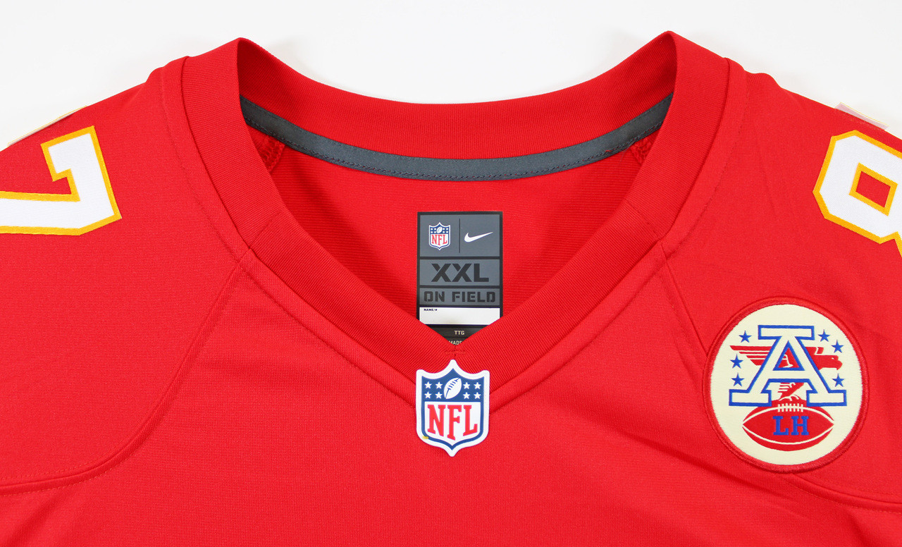 Chiefs Travis Kelce Authentic Signed Red Nike Limited Jersey BAS