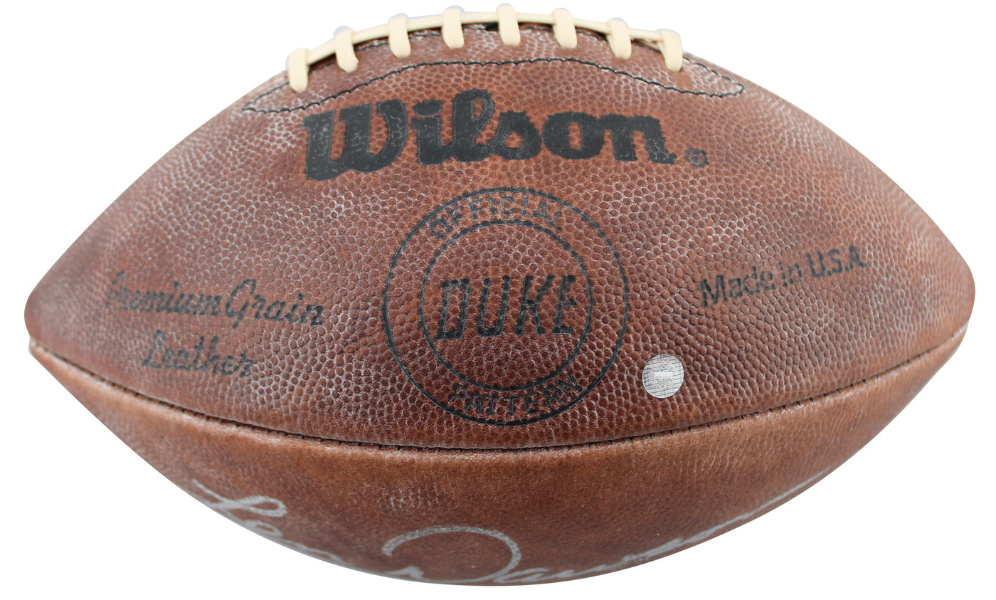 Chiefs Len Dawson Authentic Signed Official 
