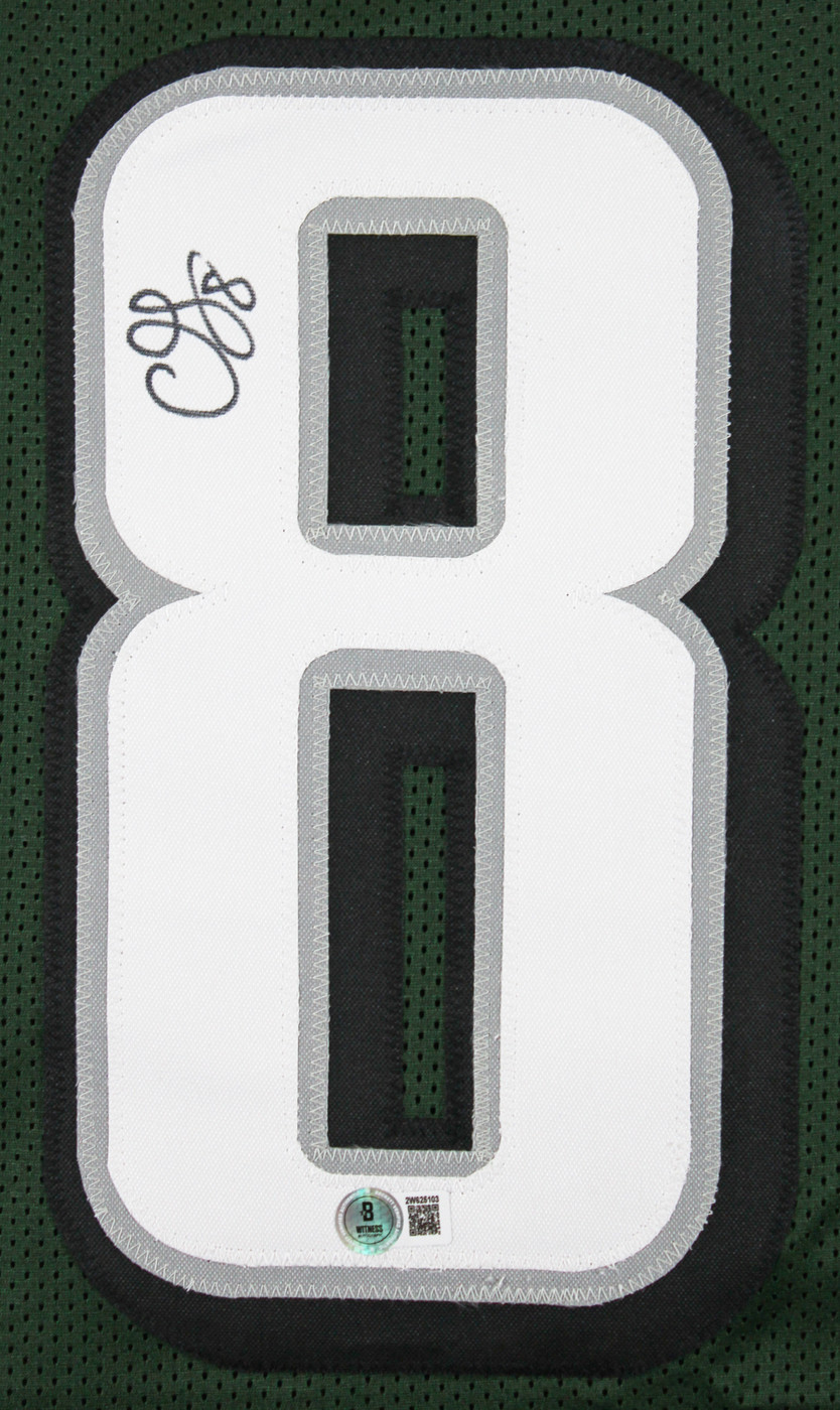 C.J. Gardner-Johnson Authentic Signed Green Pro Style Jersey BAS