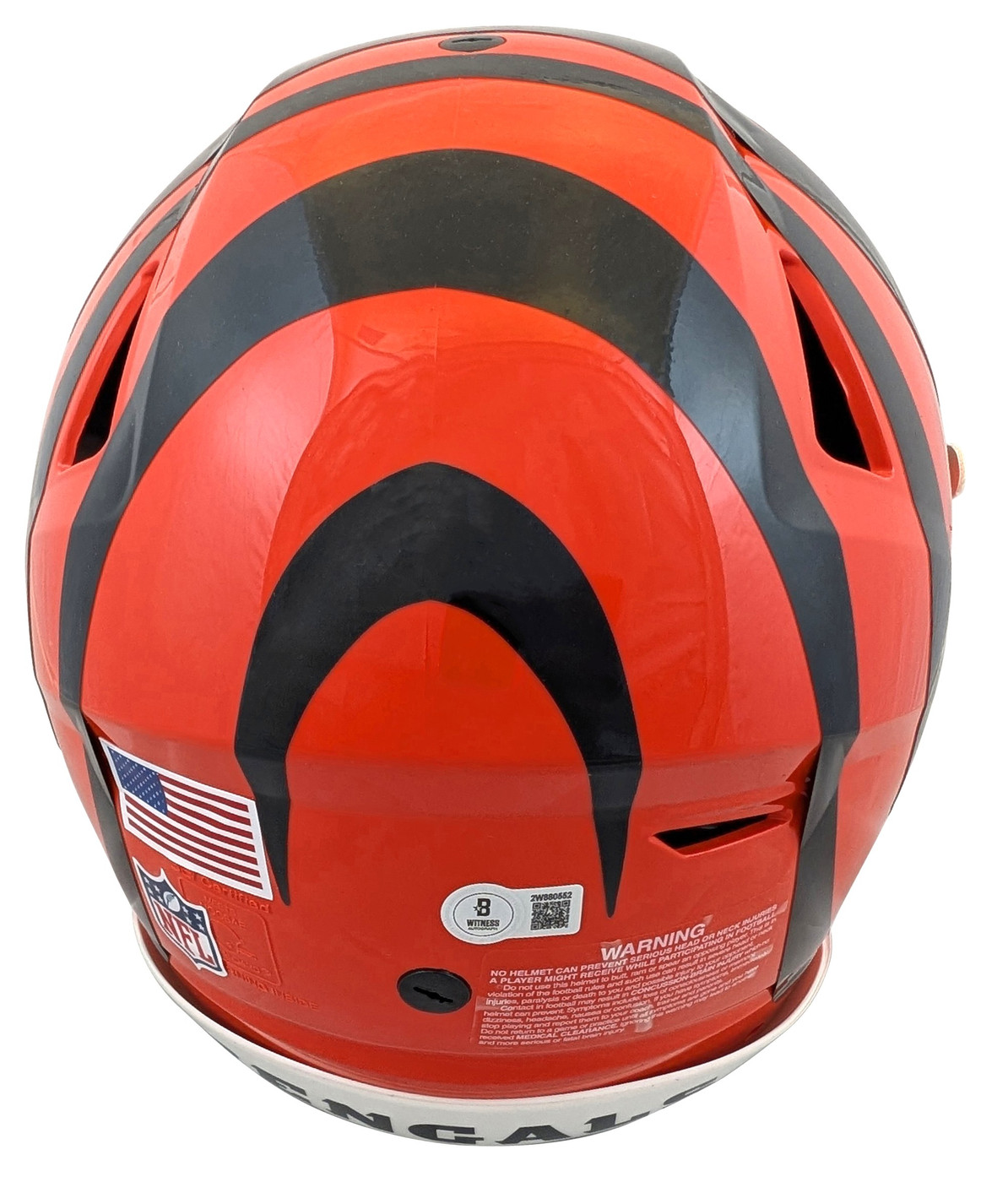 Bengals Ja'Marr Chase Authentic Signed Speed Flex Full Size Helmet