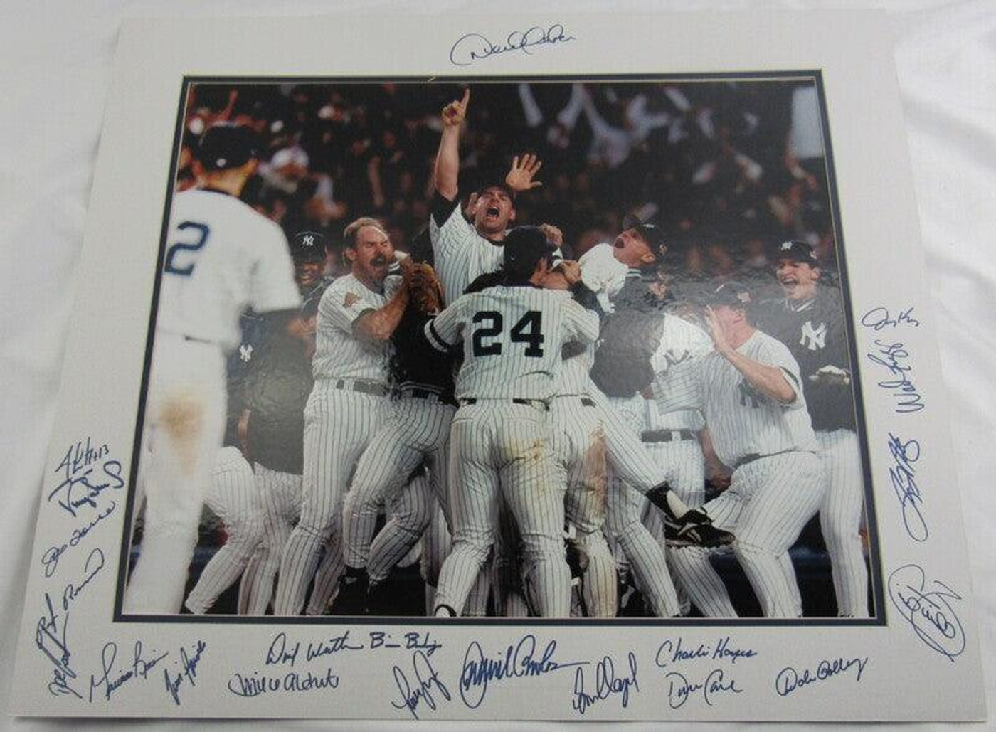 New York Yankees Dwight Gooden Darryl Strawberry Jim Leyritz