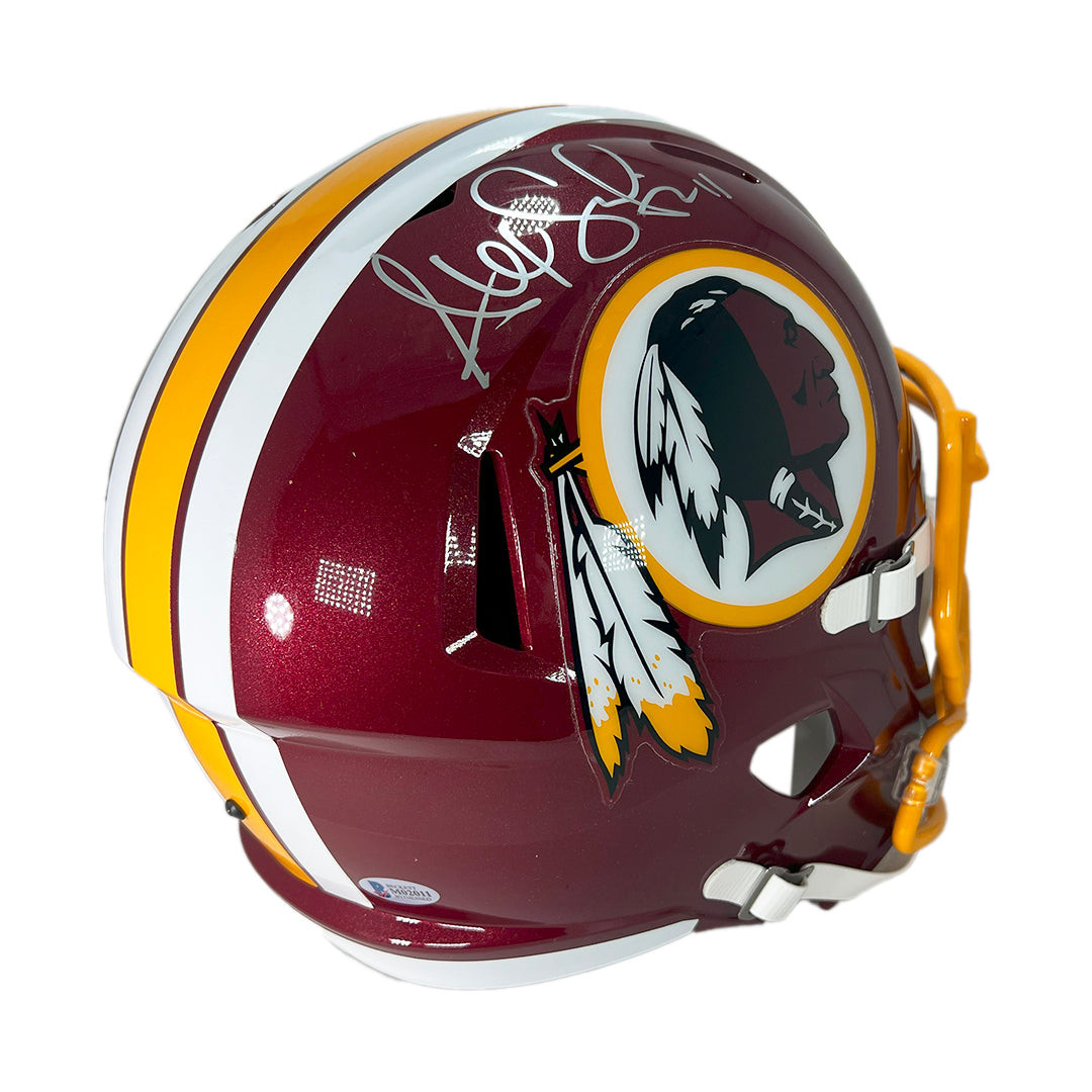 Alex Smith Signed Washington Redskins Speed Full-Size Replica Football Helmet (Beckett)