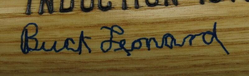 Buck Leonard Signed Louisville Slugger Baseball Bat JSA AC15696