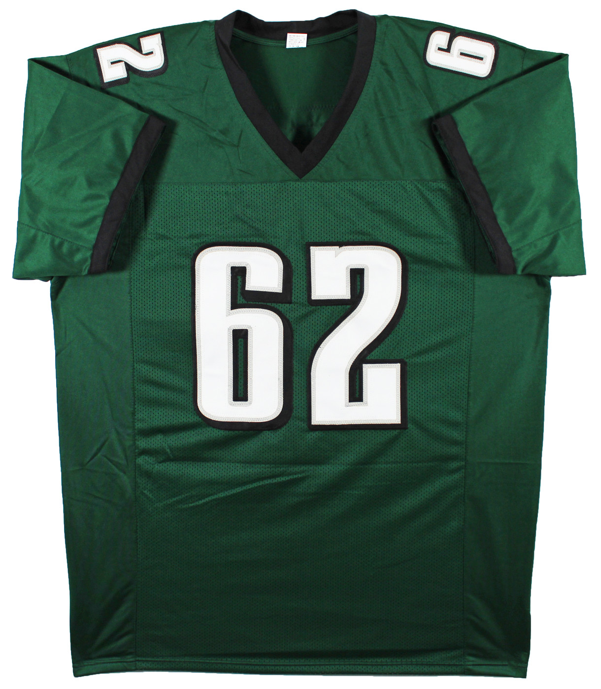 Jason Kelce Authentic Signed Green Pro Style Jersey Autographed PSA/DNA Itp