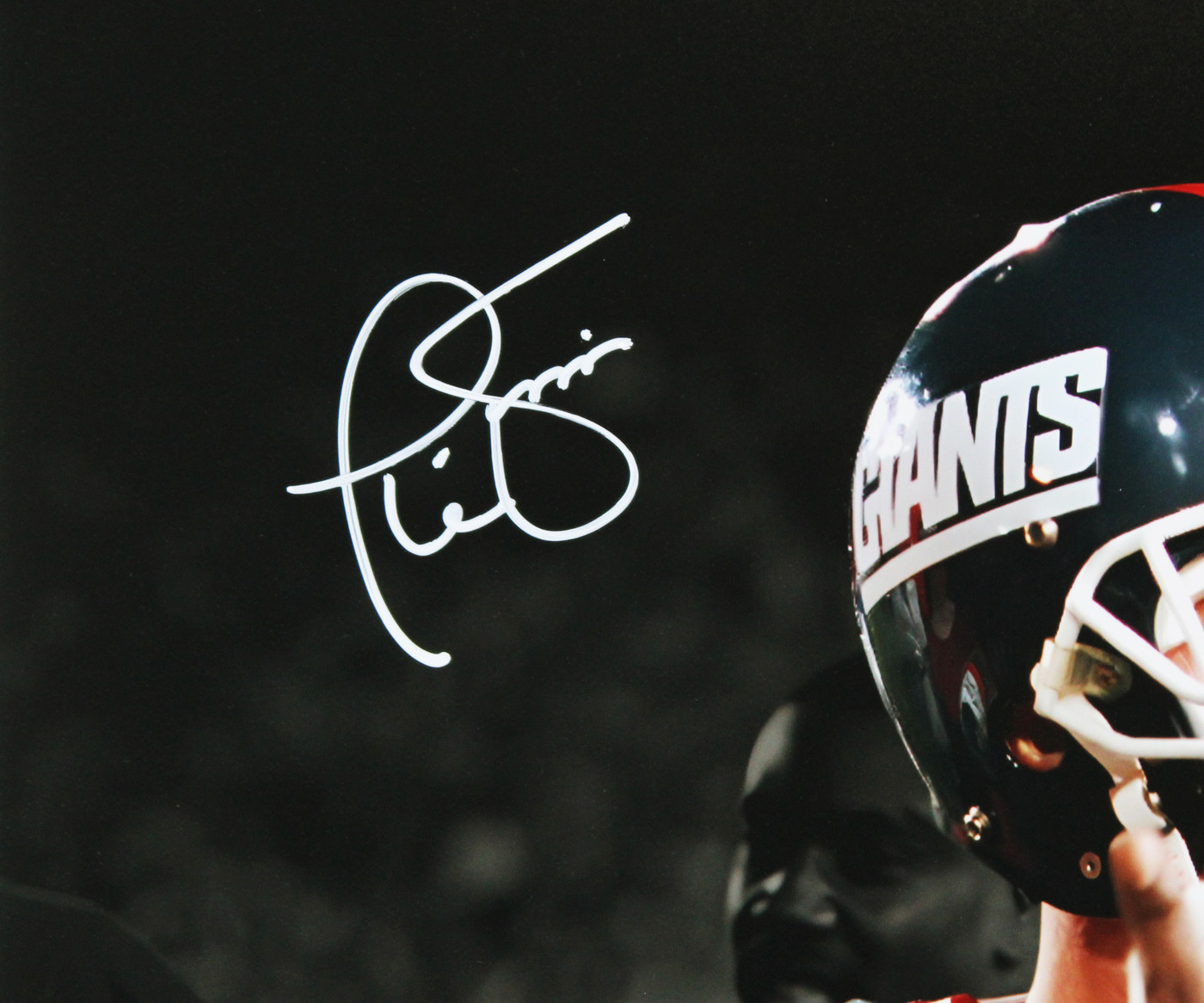 Giants Lawrence Taylor & Phil Simms Signed 16x20 Horizontal