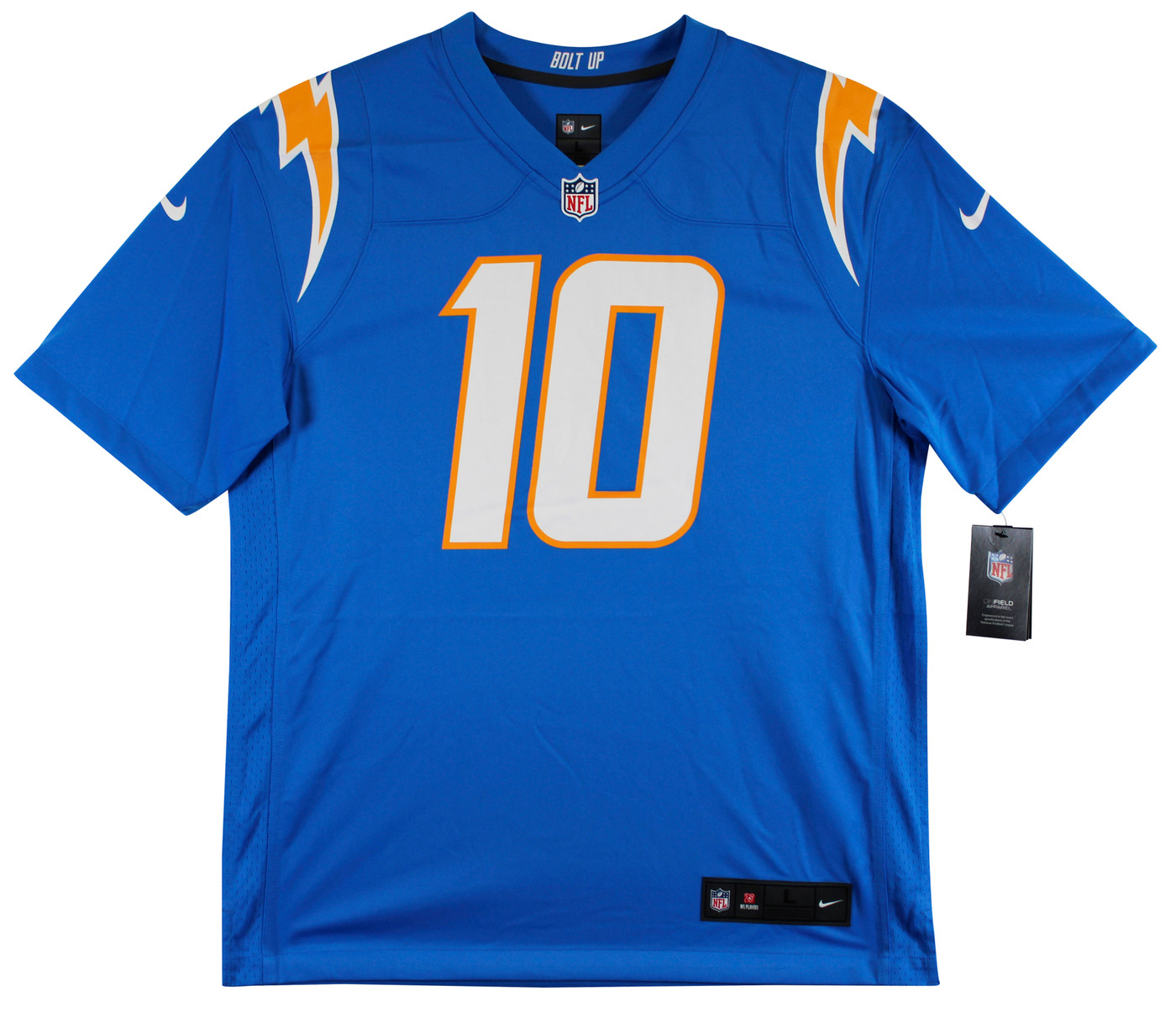 Chargers Justin Herbert Authentic Signed Powder Blue Nike Game