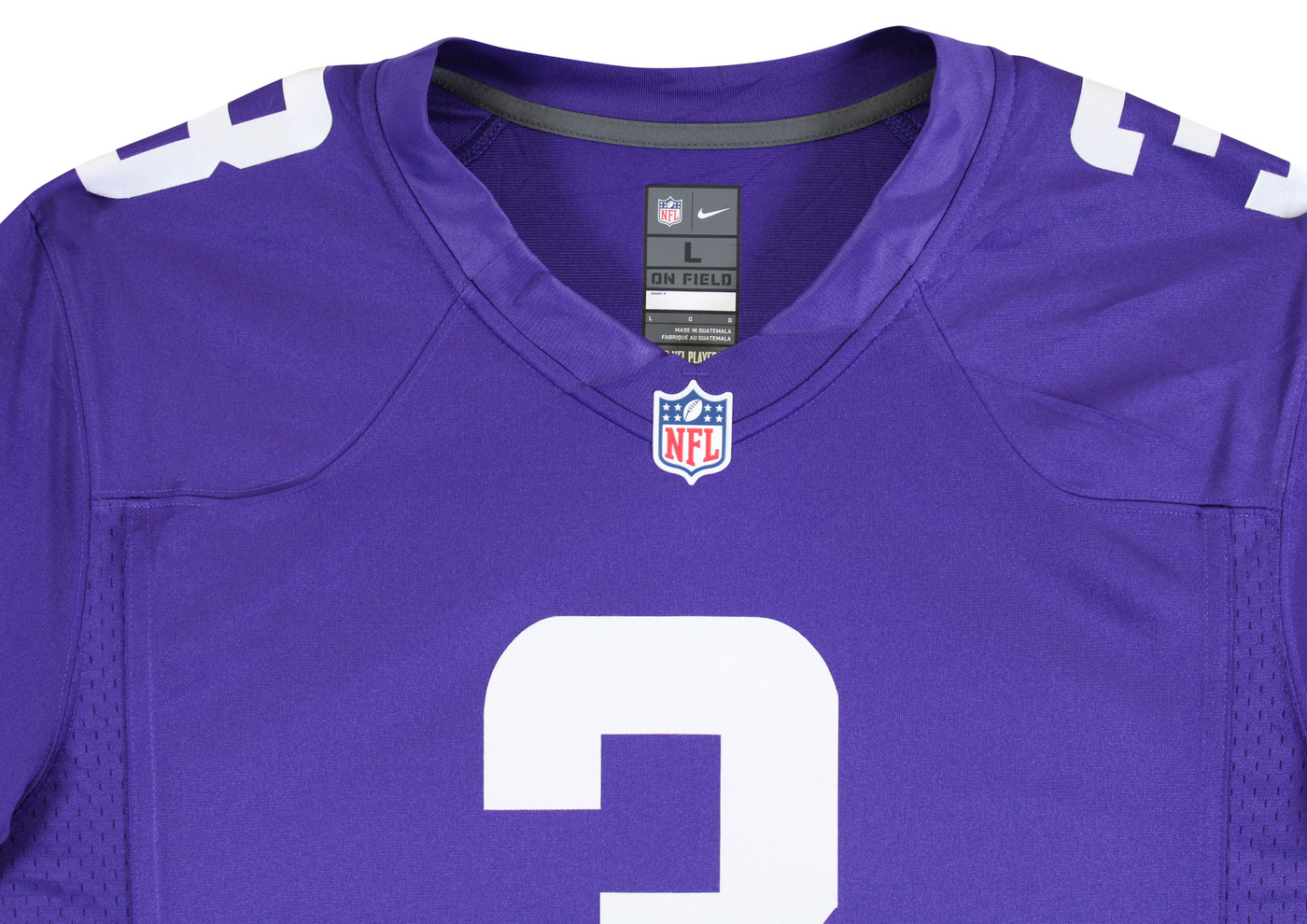 Vikings Jordan Addison Authentic Signed Purple Nike Limited Jersey