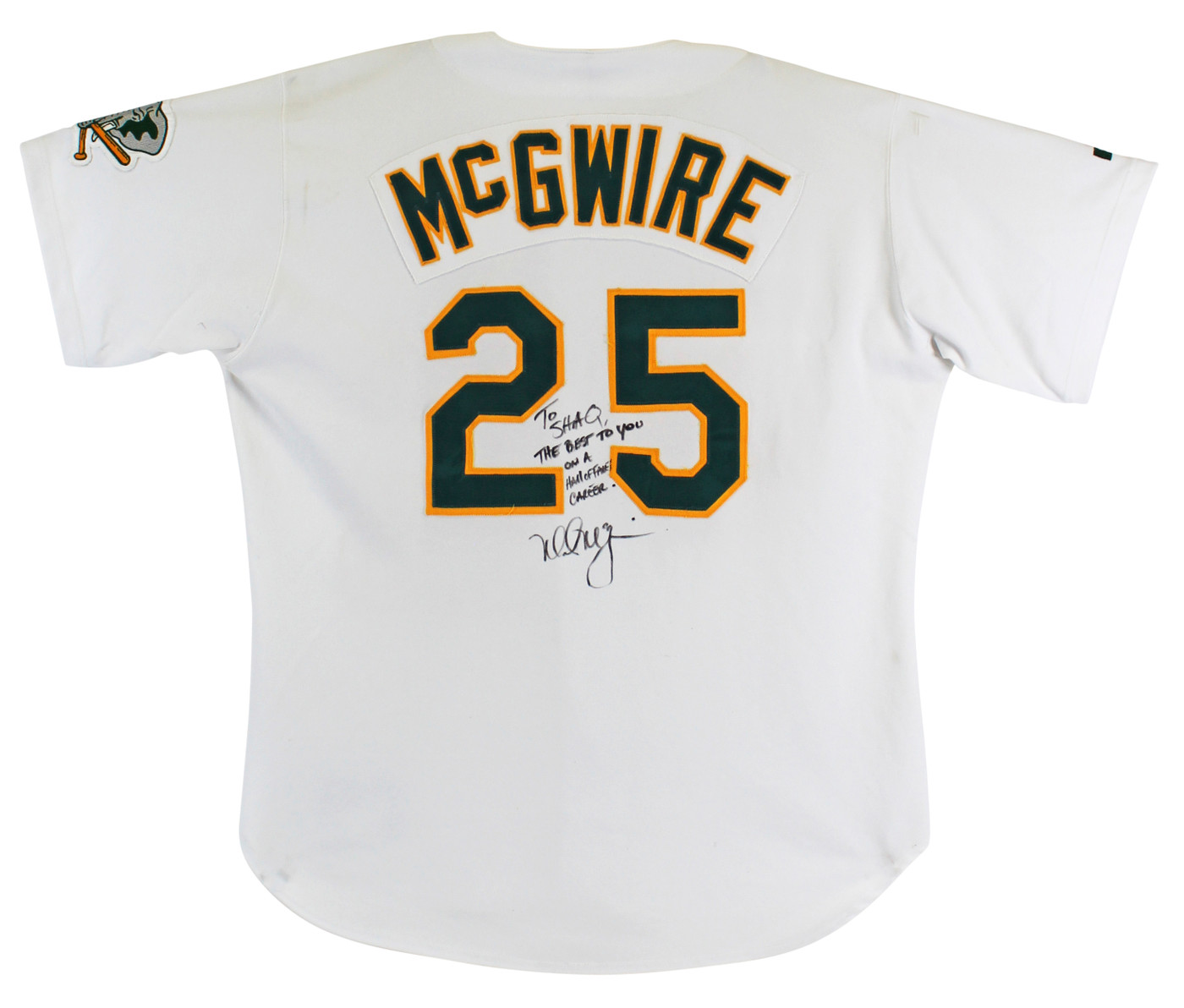 A's Mark McGwire 