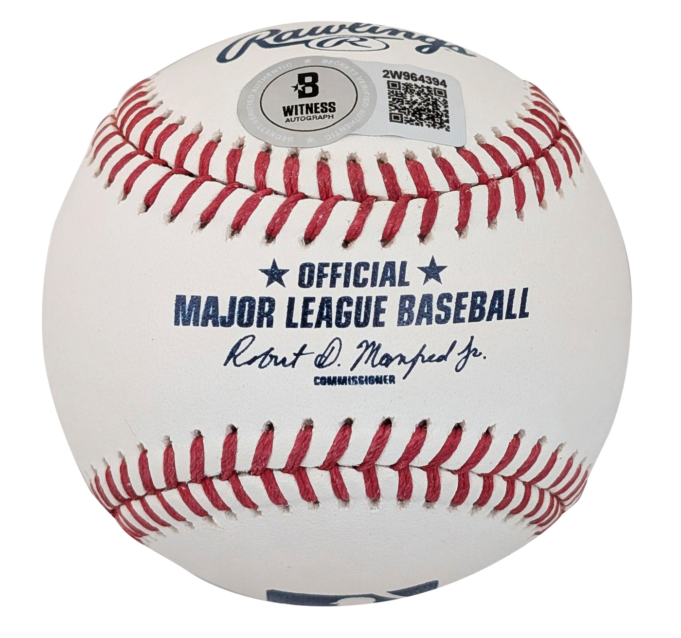 Red Sox David Ortiz Authentic Signed Oml Baseball Autographed BAS