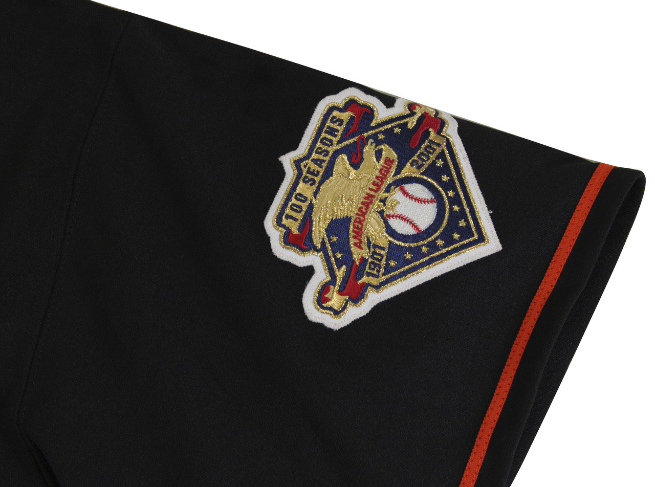 Orioles Cal Ripken Jr. Signed Black Nike 100 Season Authentic