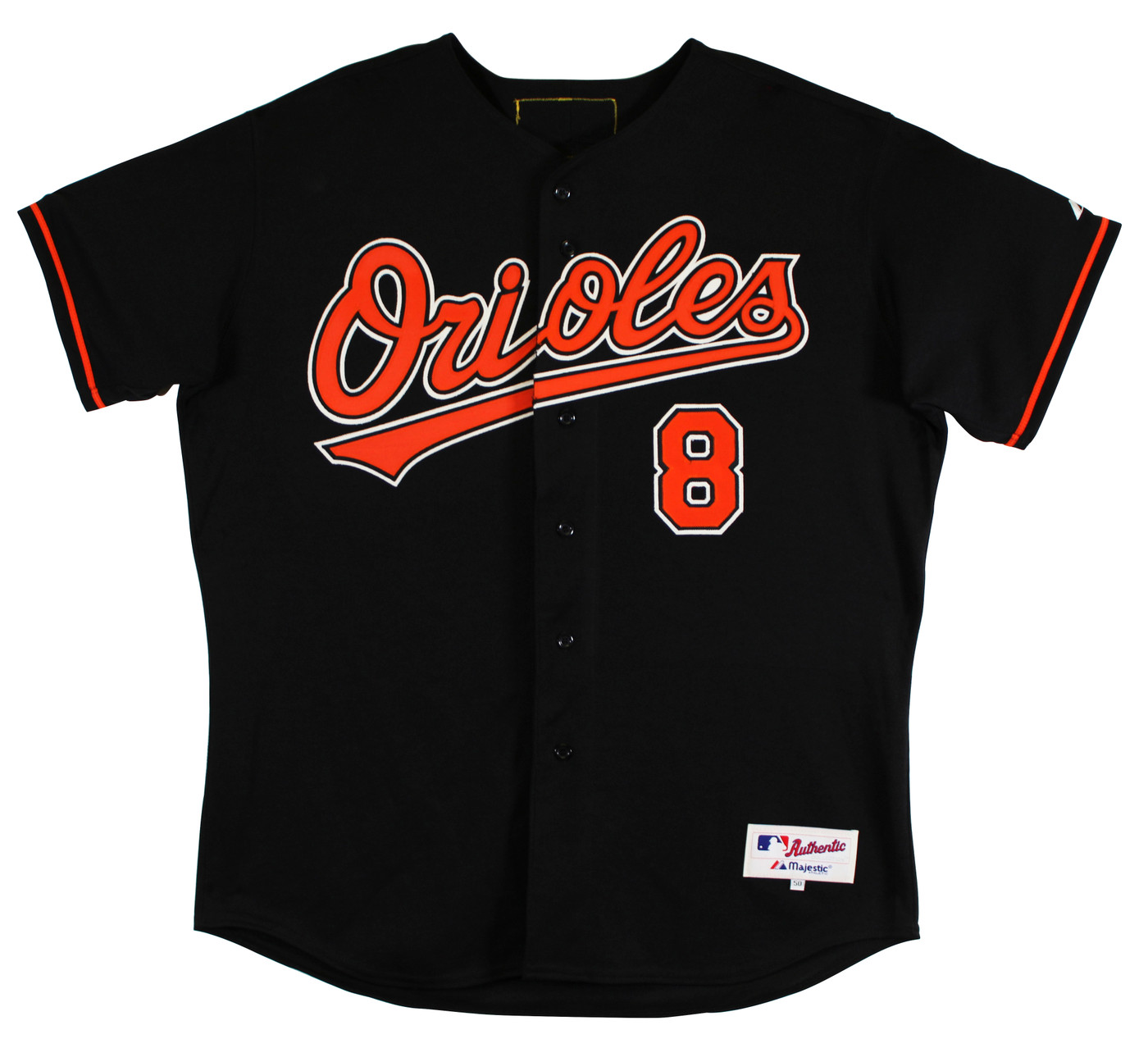 Orioles Cal Ripken Jr. Signed Black Nike 100 Season Authentic