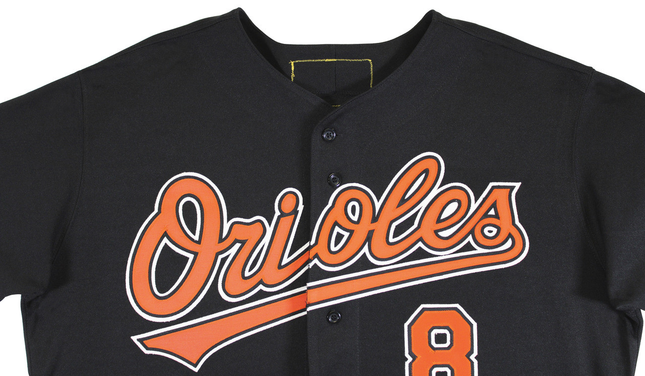 Orioles Cal Ripken Jr. Signed Black Nike 100 Season Authentic