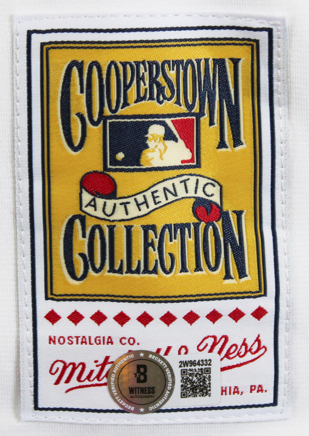 Red Sox David Ortiz Signed White Alternate Majestic Jersey BAS