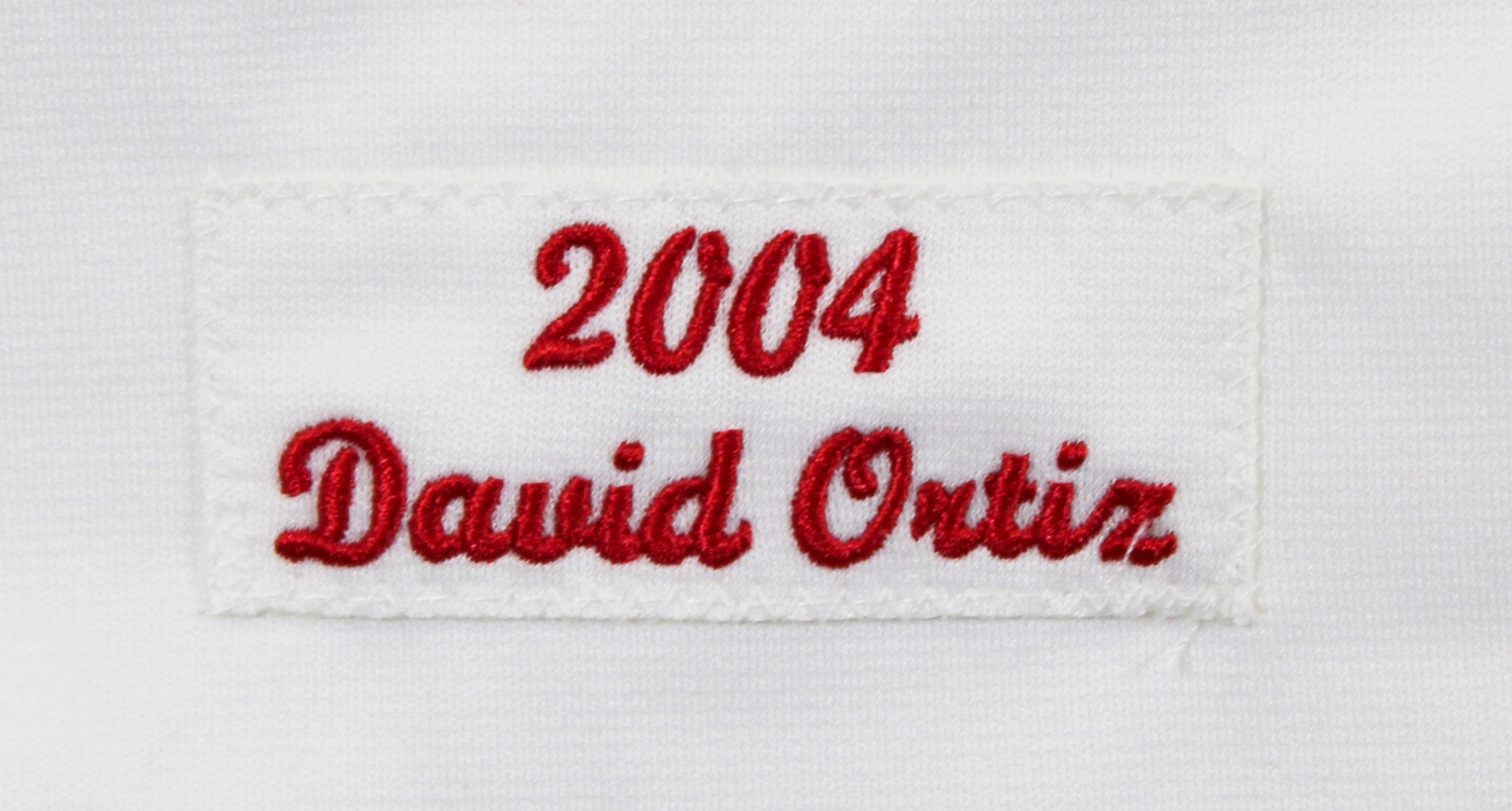 Red Sox David Ortiz Signed White Alternate Majestic Jersey BAS