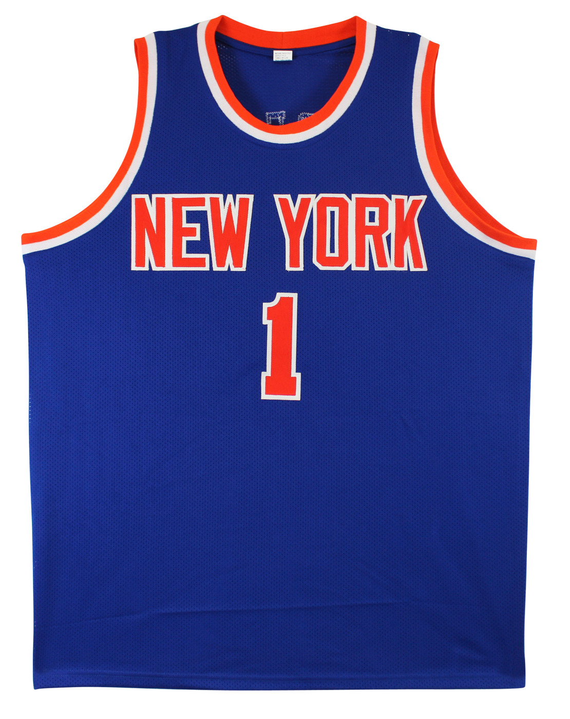 Amar'e Stoudemire Authentic Signed Blue Pro Style Jersey BAS Witnessed