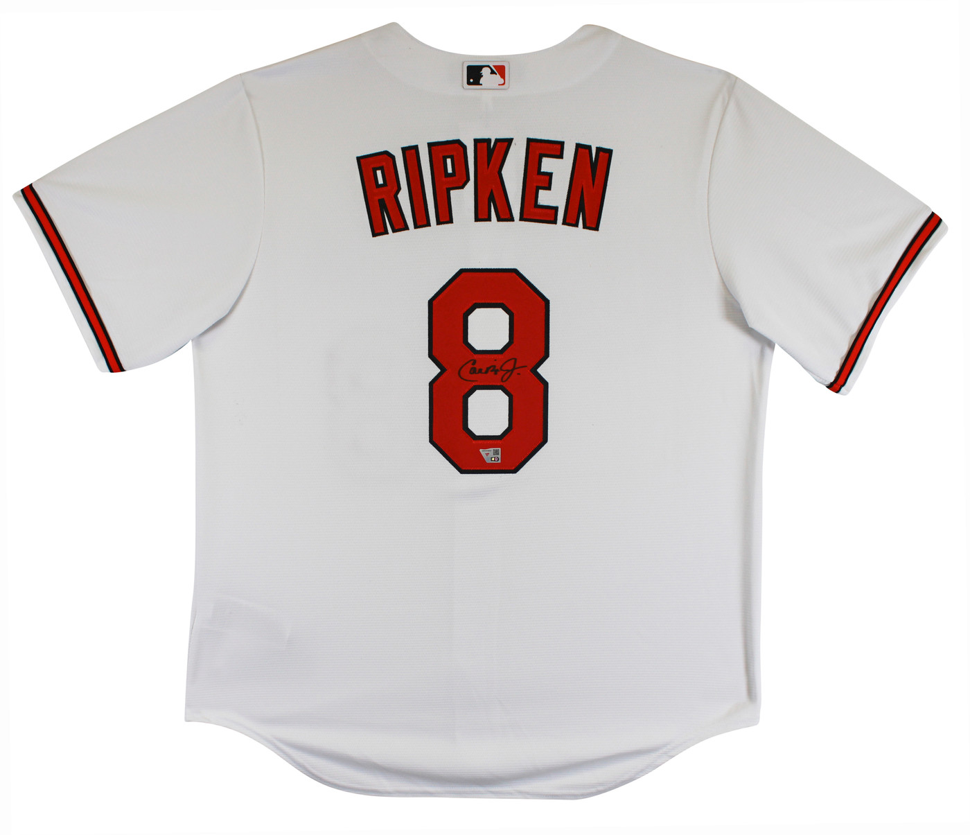 Orioles Cal Ripken Jr. Authentic Signed White Nike Jersey