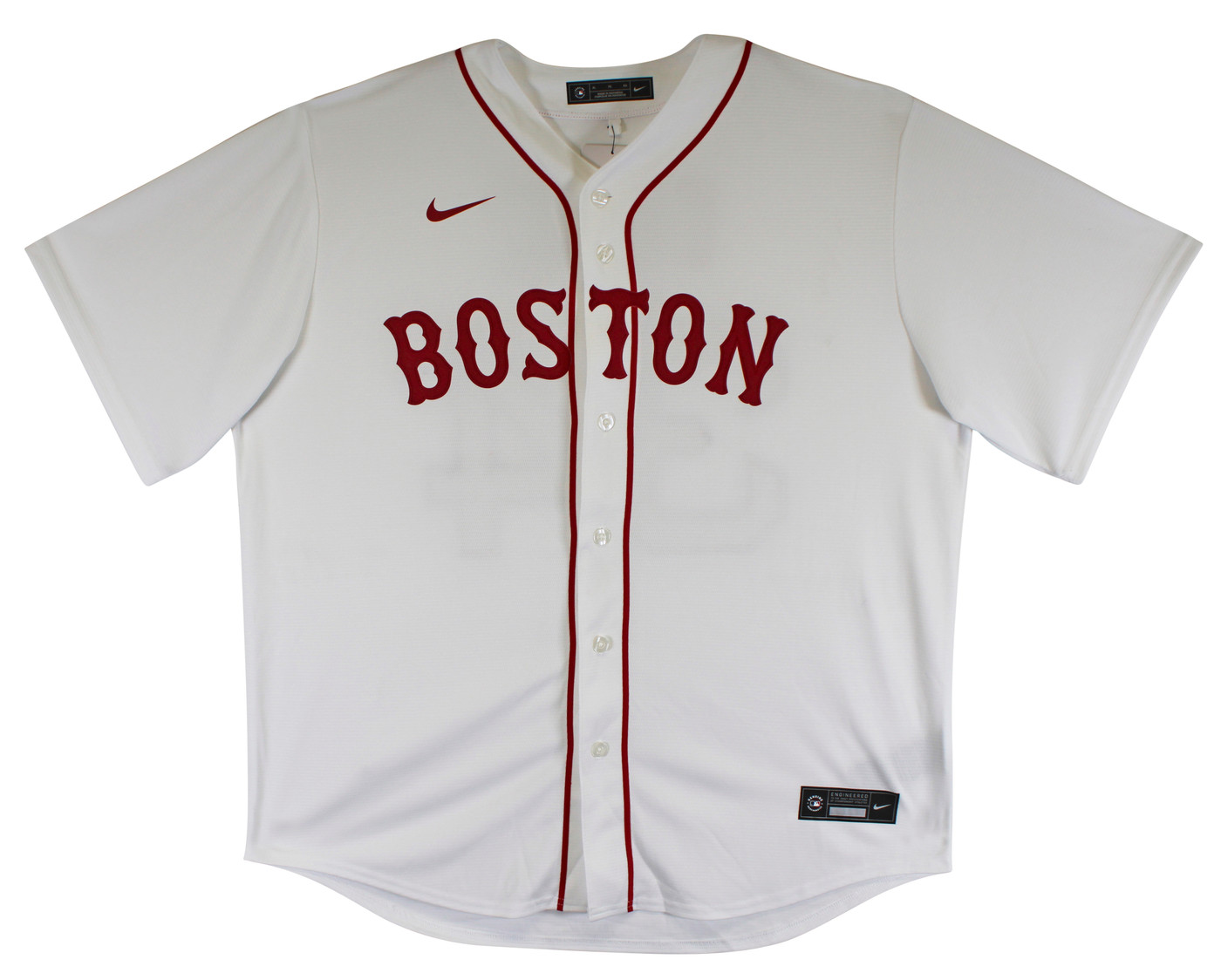 Red Sox David Ortiz Authentic Signed White Nike Jersey Autographed