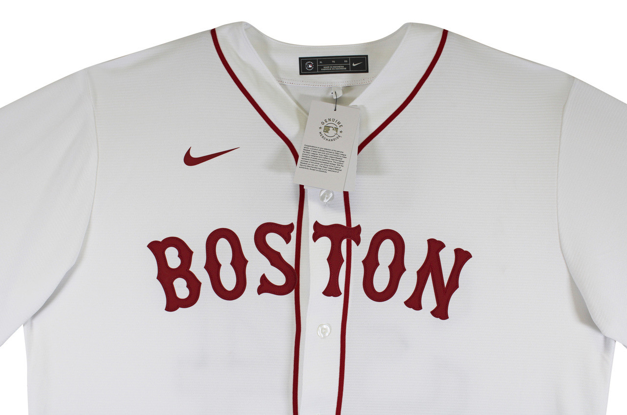 Red Sox David Ortiz Authentic Signed White Nike Jersey Autographed