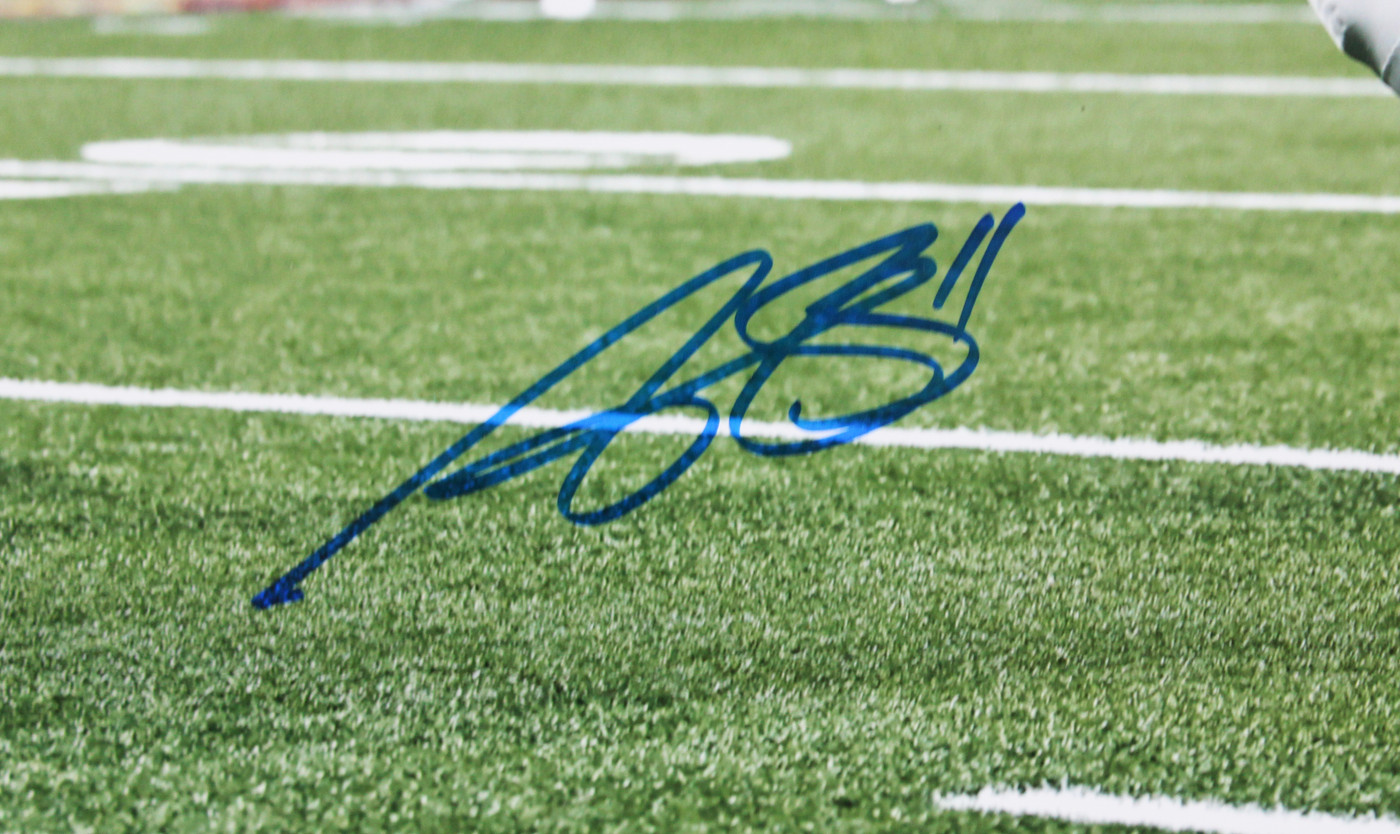 Eagles A.J. Brown Authentic Signed 16x20 Horizontal Photo BAS