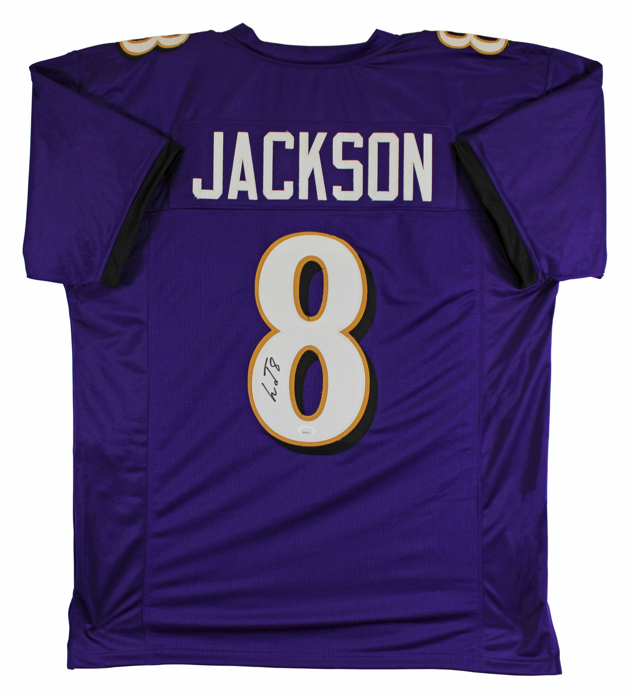 Lamar Jackson Authentic Signed Purple Pro Style Jersey Autographed JSA