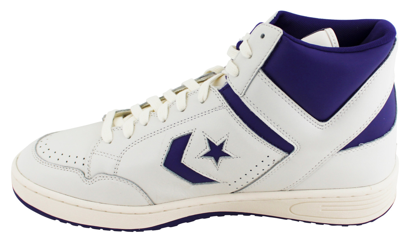 CONVERSE WEAPON MID ホワイト×パープル 新品タグ付 US10 Size 12 