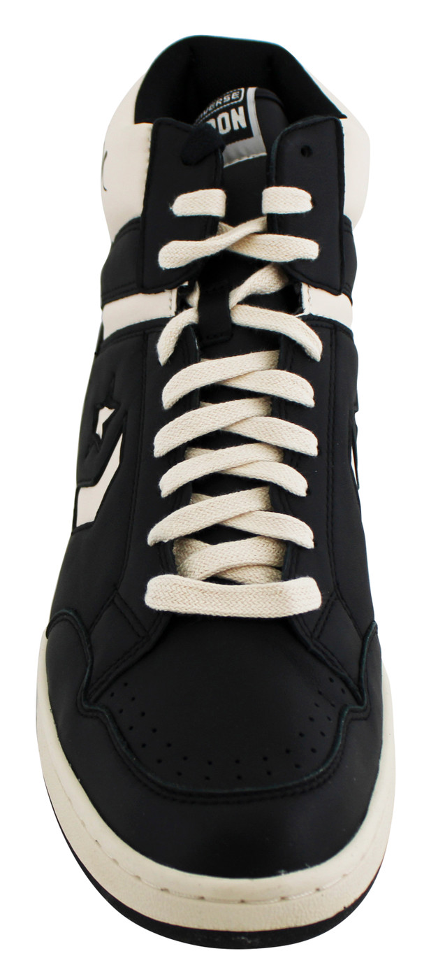Lakers Magic Johnson Signed Right Black & White Converse Weapon
