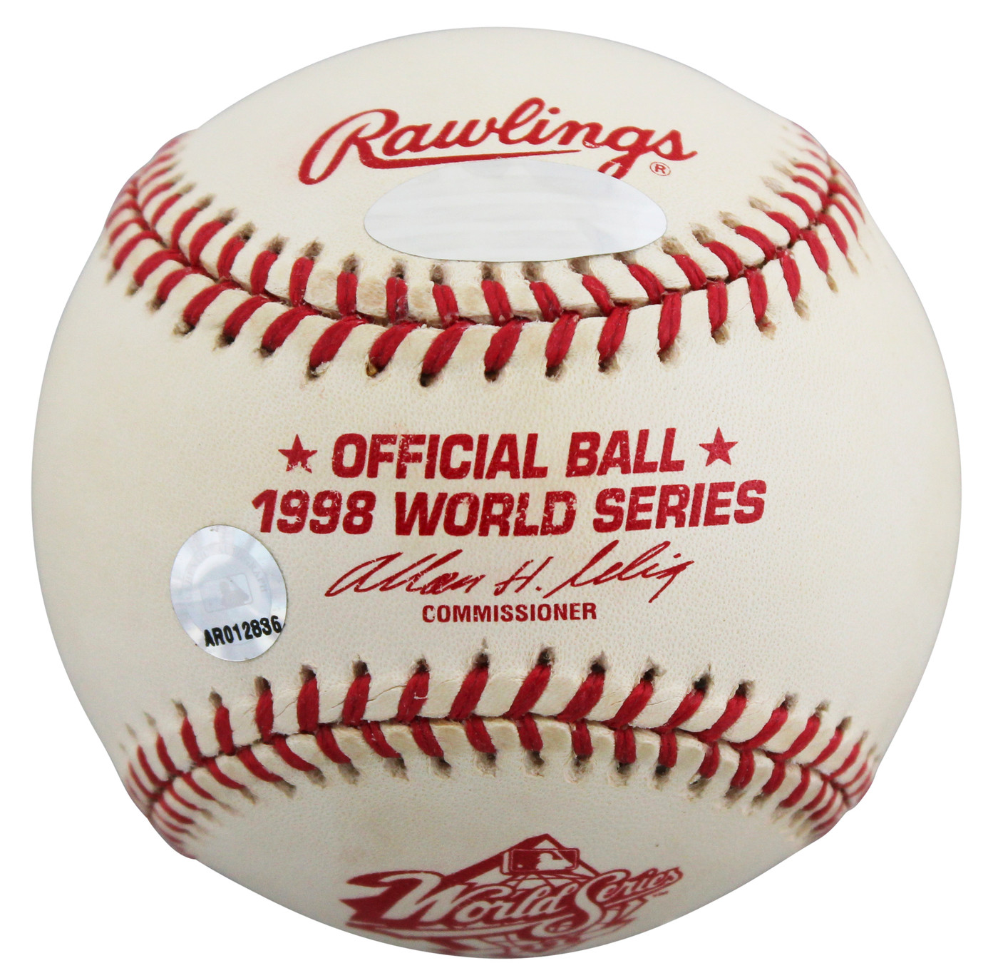 Yankees Derek Jeter Signed 1998 World Series Baseball W/ Case MLB #AR012836