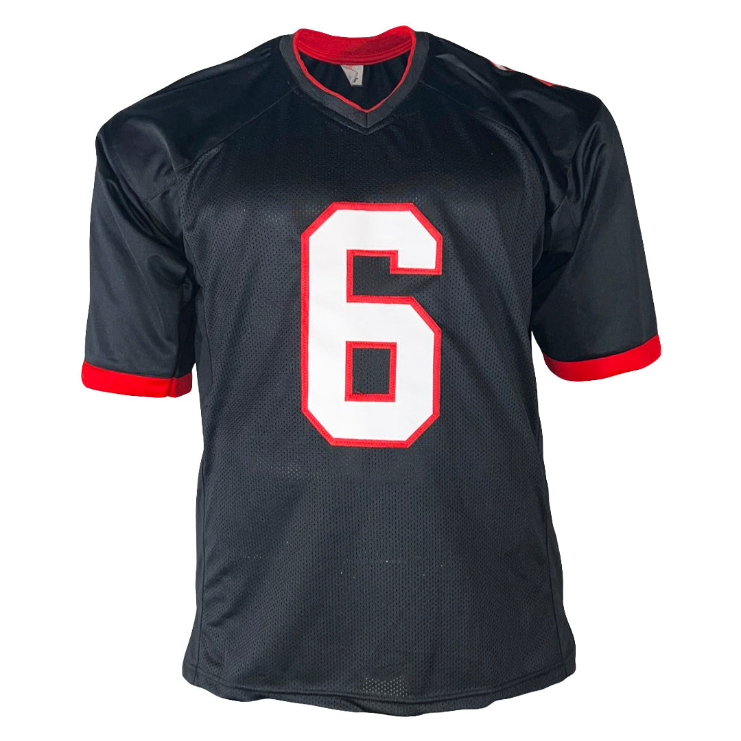 Baker Mayfield Signed Tampa Bay Black Football Jersey (Beckett)