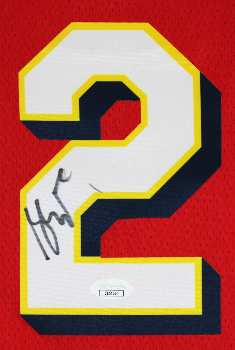 Shai Gilgeous-Alexander Signed Red ASG Nike Jordan Swingman Jersey JSA #CE51664