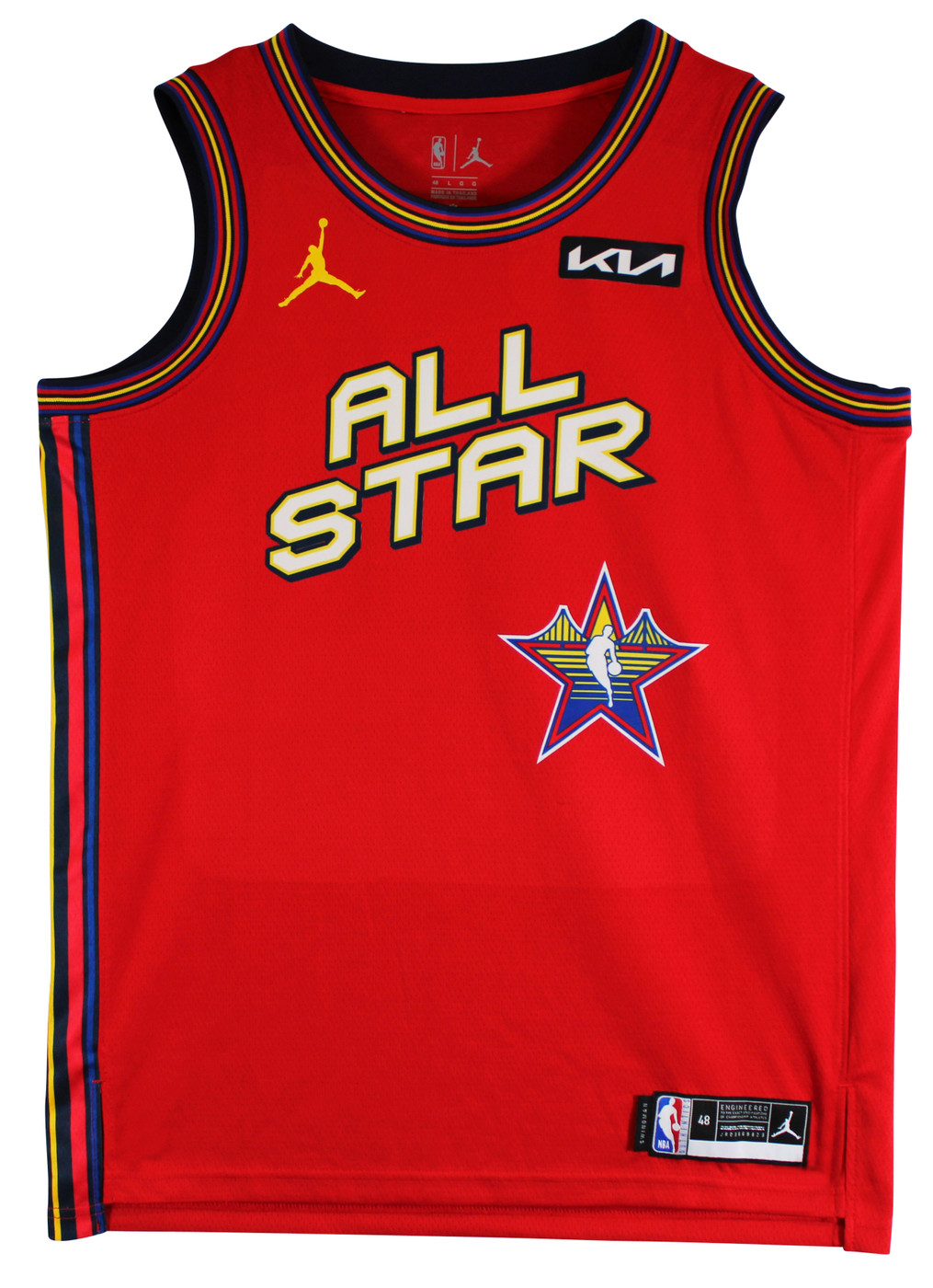Shai Gilgeous-Alexander Signed Red ASG Nike Jordan Swingman Jersey