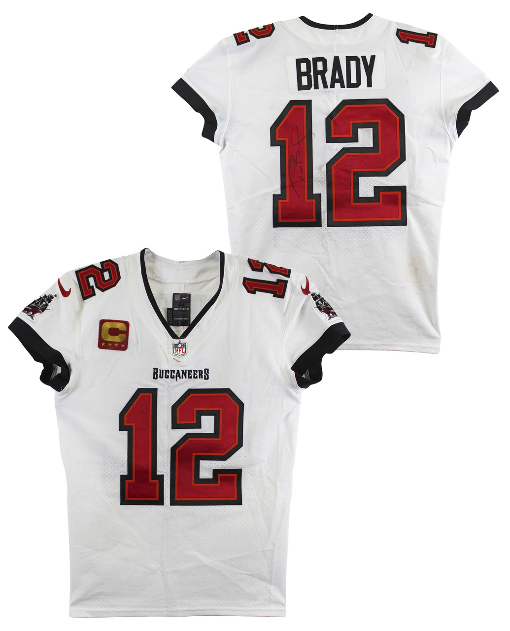 white nike tom brady jersey