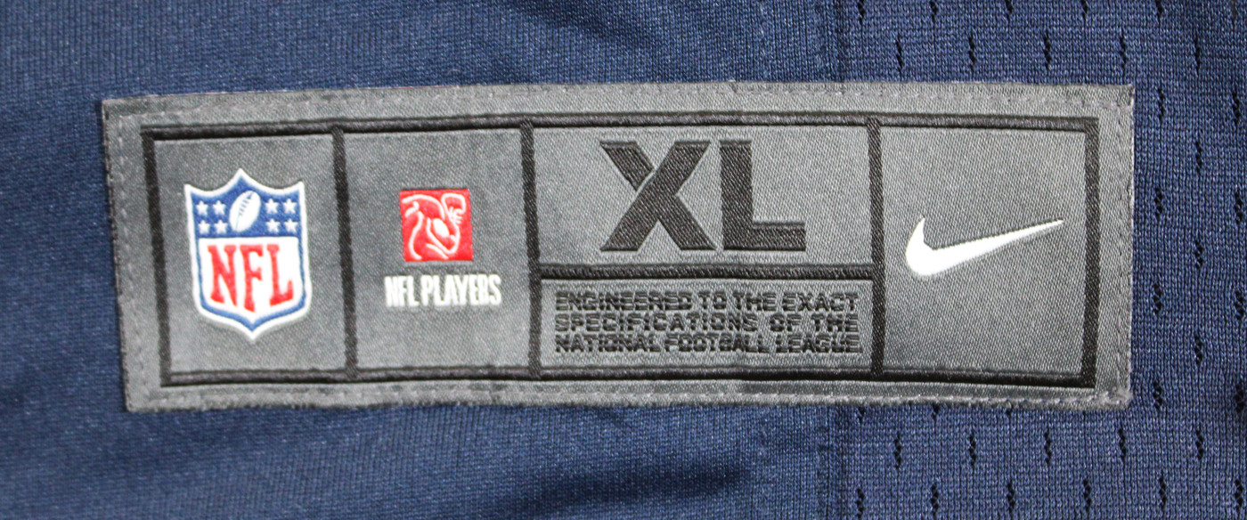 Seahawks Percy Harvin Signed Navy Blue Nike Game Jersey PSA/DNA