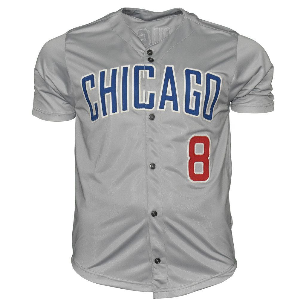 Andre Dawson Signed Chicago Grey Baseball Jersey (BECKETT )