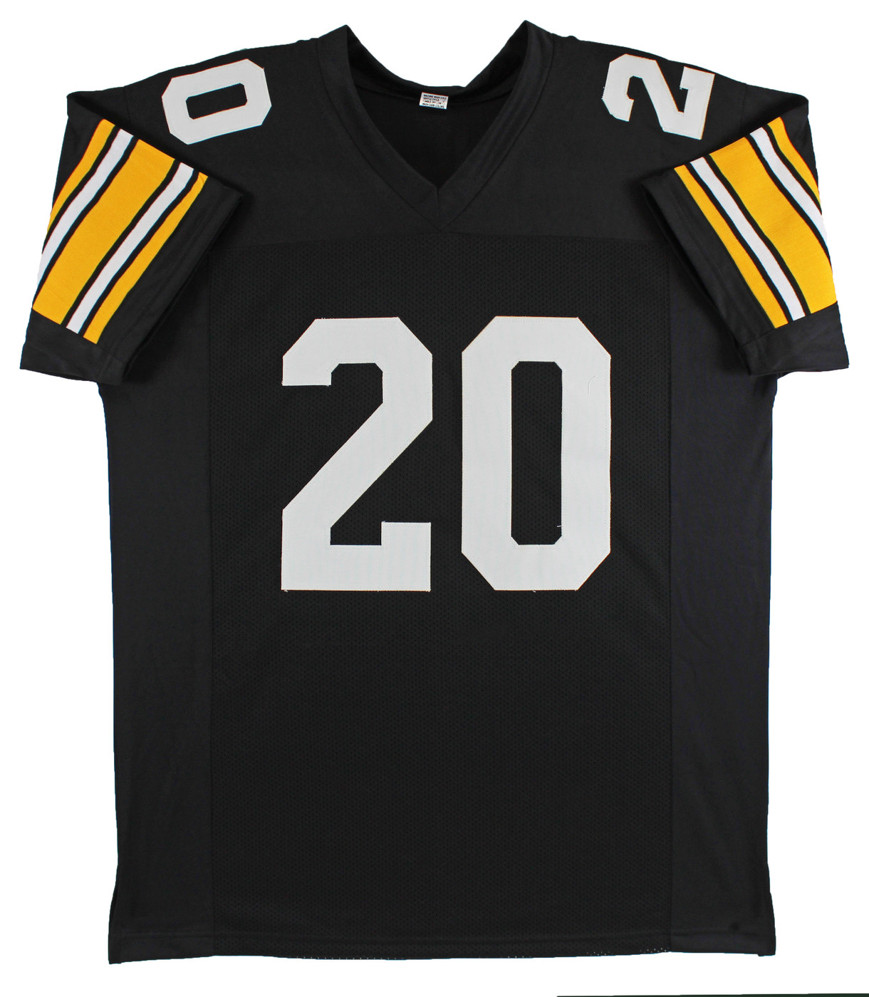 Rocky Bleier "4x SB Champ" Authentic Signed Black Pro Style Jersey BAS Witnessed