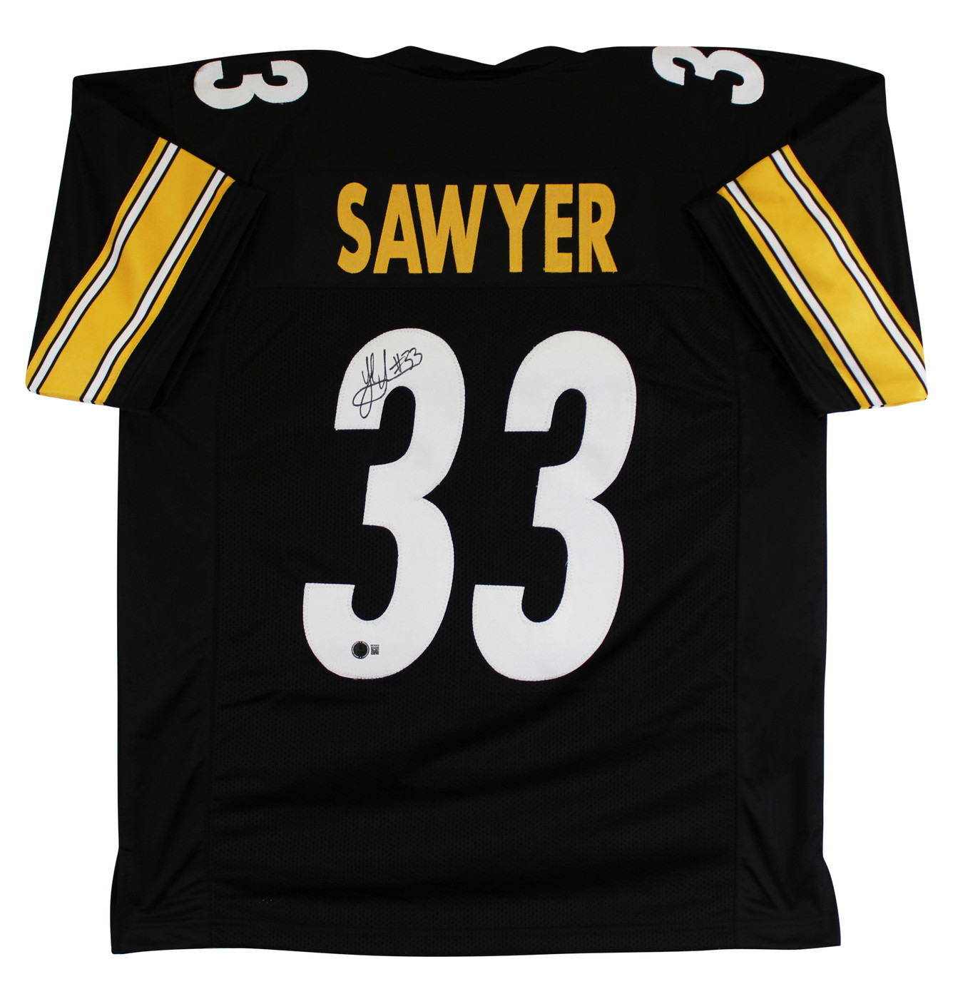 Jack Sawyer Authentic Signed Black Pro Style Jersey Autographed