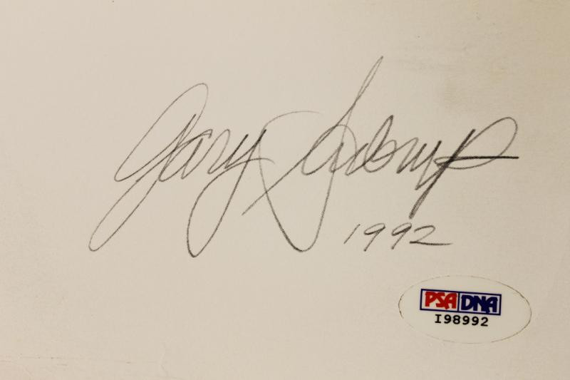 Muhammad Ali Authentic Signed 20X24 Lithograph Autographed PSA/DNA