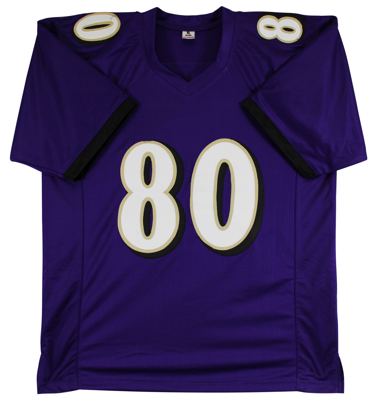 Isaiah Likely Authentic Signed Purple Pro Style Jersey Autographed