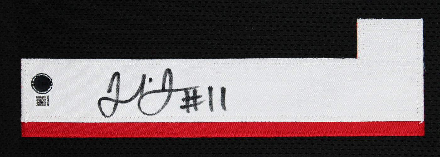 Julio Jones Authentic Signed Black Pro Style Framed Jersey BAS