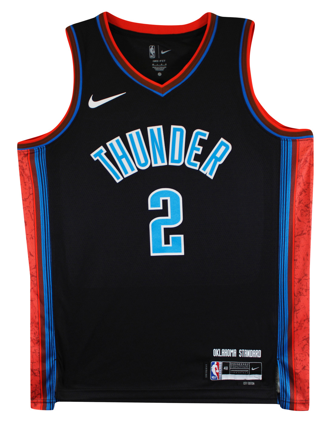 ナイキ Nike NBA ジャージー Shai SGA OKC Shai Gilgeous-Alexander Oklahoma City Thunder Nike City