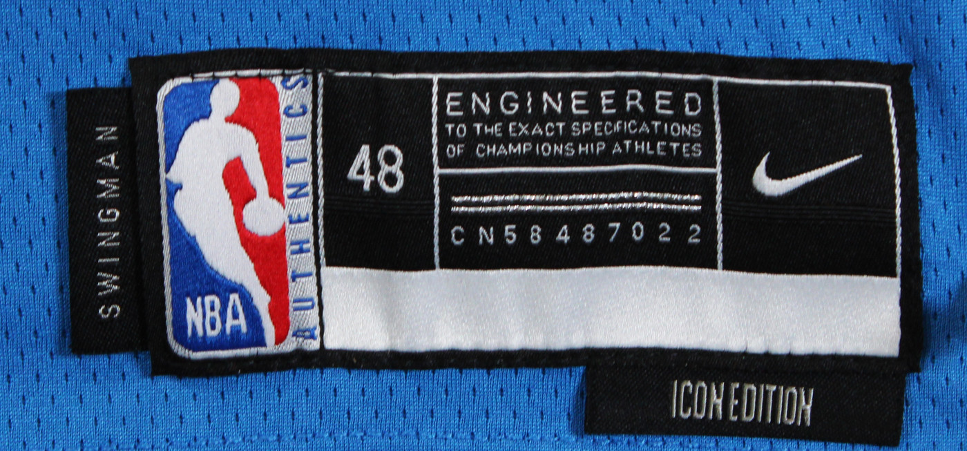 Thunder Shai Gilgeous-Alexander Signed Blue Nike Icon