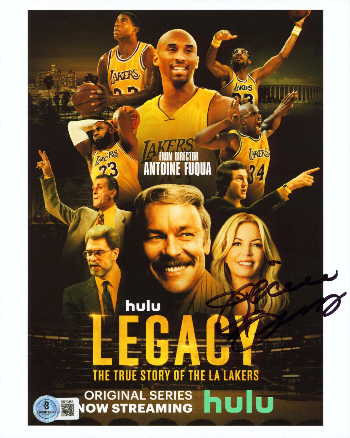 Lakers Jeanie Buss Authentic Signed 8x10 Vertical Photo