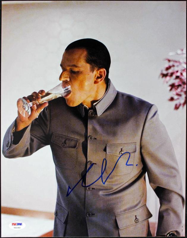 Matt Damon Ocean'S Thirteen Signed Authentic 11X14 Photo PSA/DNA #T50392