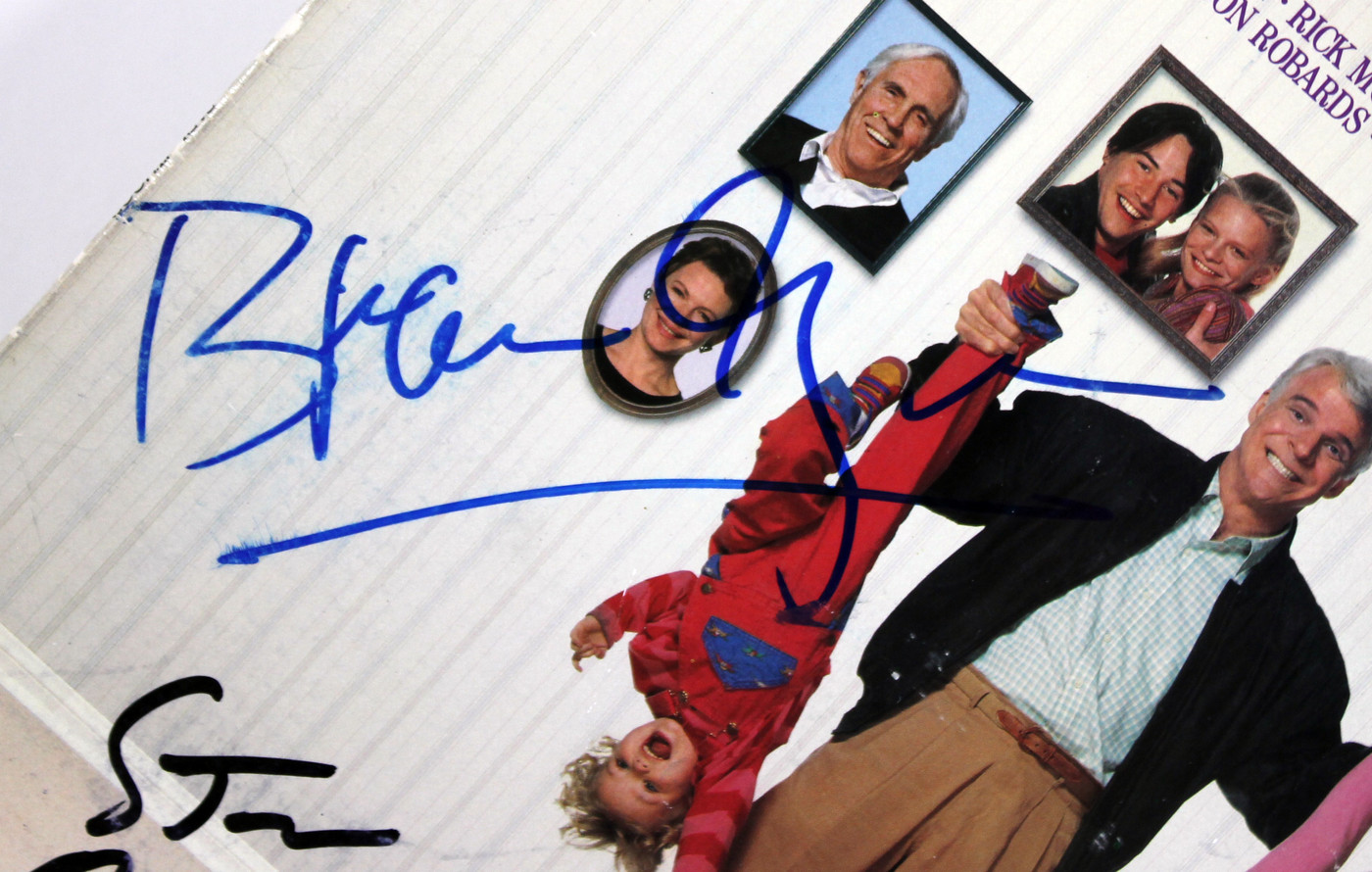 Parenthood Cast (4) Martin, Howard, Grazer & Porter Signed Laserdisc Cover PSA