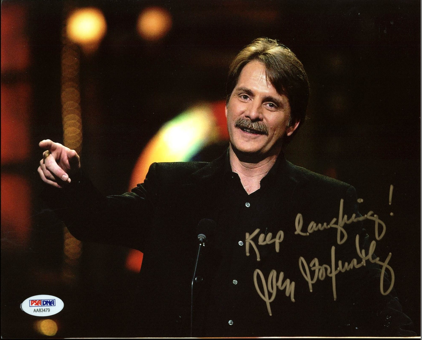 Jeff Foxworthy Comedian "Keep Laughing!" Authentic Signed 8X10 PSA/DNA #AA83479
