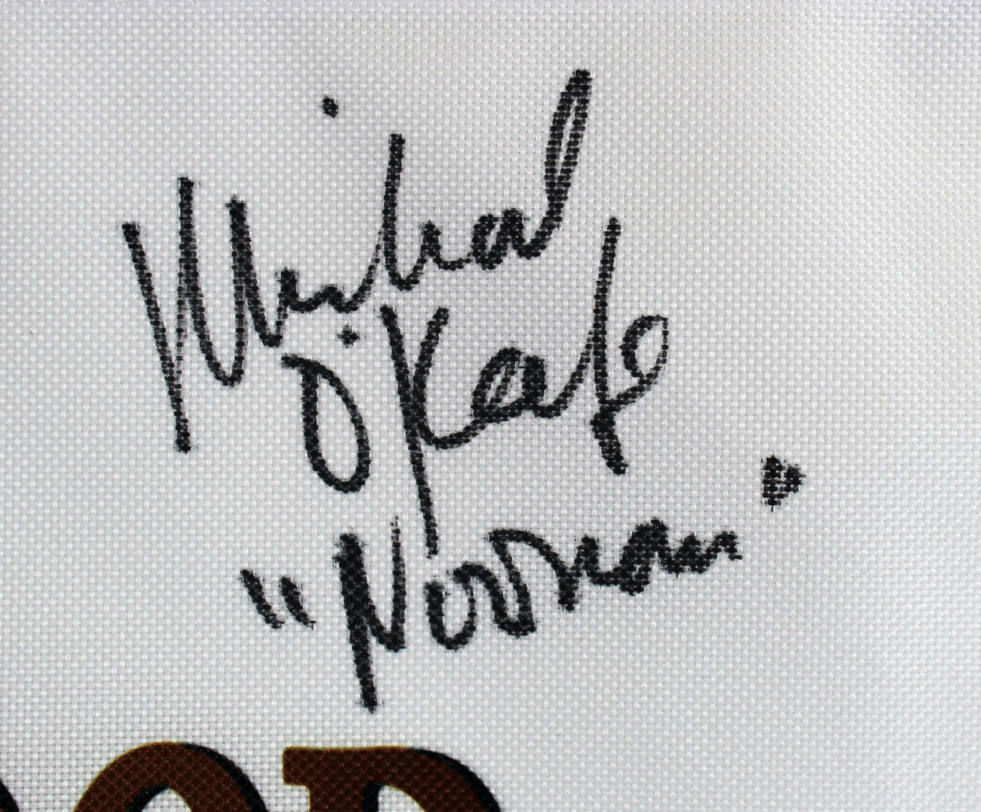 Caddyshack (3) Chase, Morgan & O'Keefe Signed Bushwood Flag BAS Witnessed