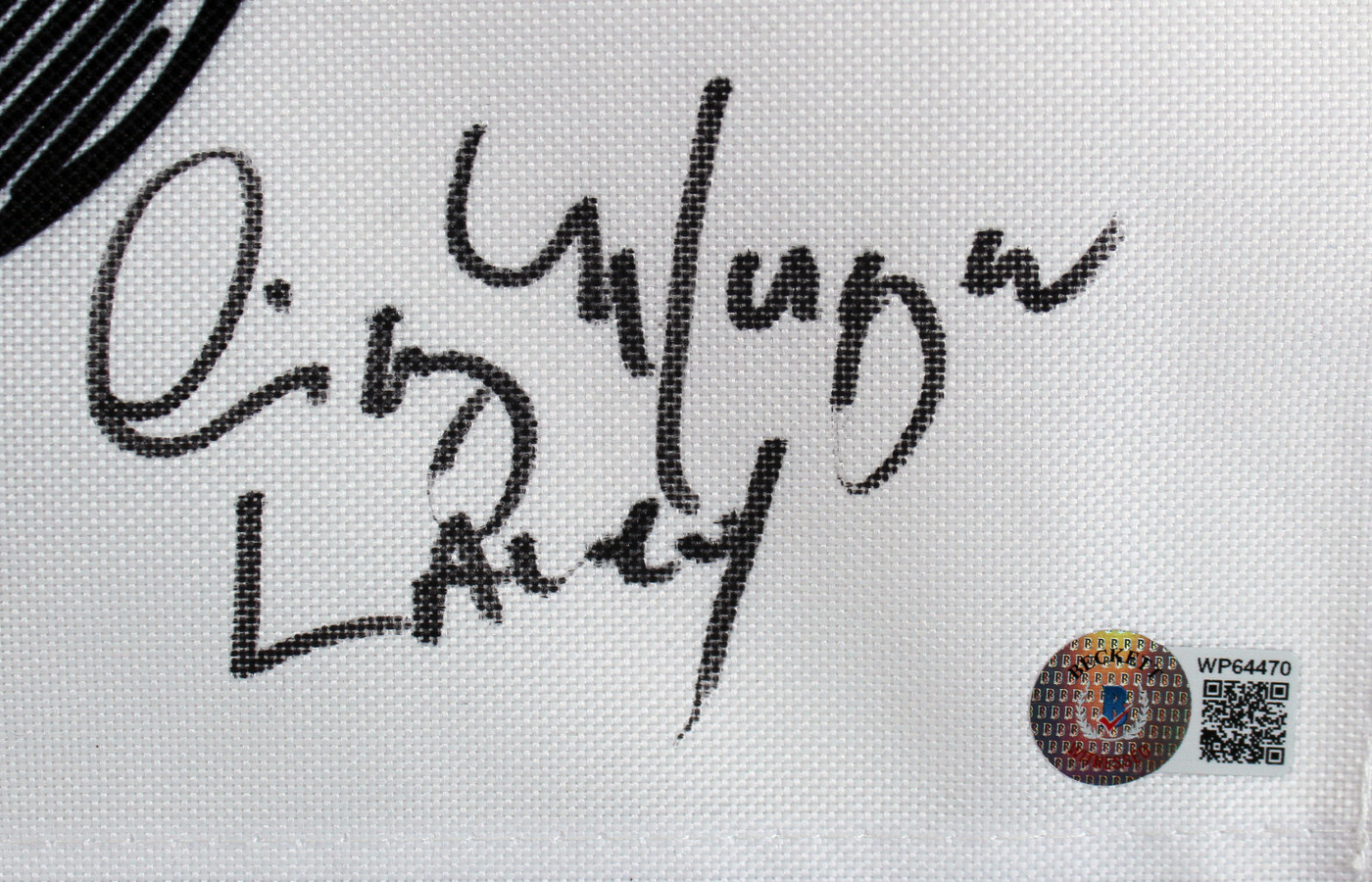 Caddyshack (3) Chase, Morgan & O'Keefe Signed Bushwood Flag BAS Witnessed