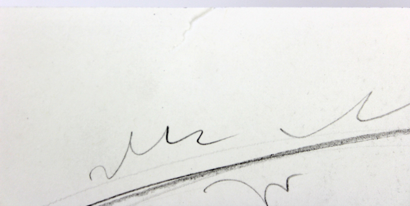 Greg Hildebrandt Signed Original 11.5x18 Hand Drawn Sketch BAS #E67739