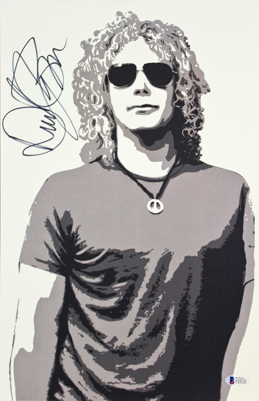David Bryan Bon Jovi Authentic Signed 11x17 Lithograph Autographed BAS #E44252