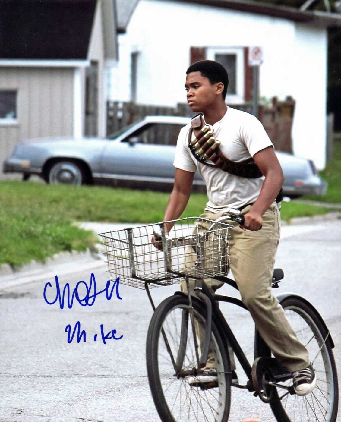 Chosen Jacobs IT "Mike" Authentic Signed 8x10 Photo Autographed BAS #E37959
